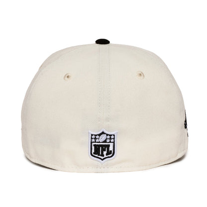 Las Vegas Raiders Creme and Black 1984 SB