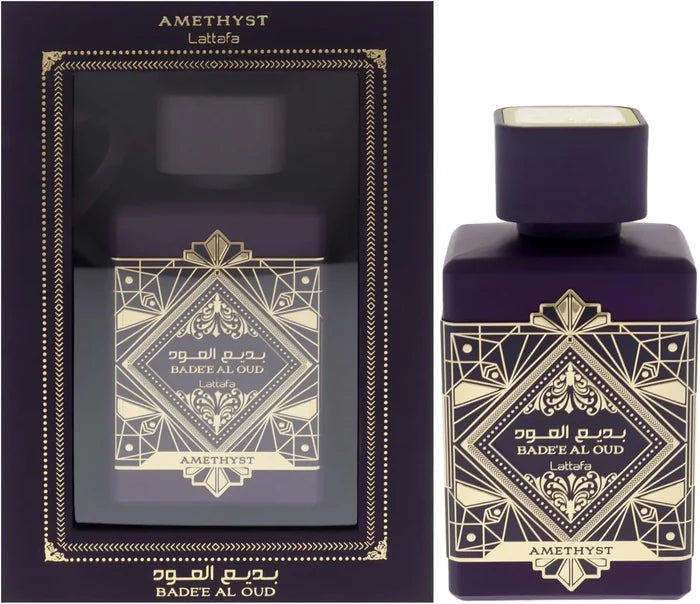 Lattafa Bade'e Al Oud Amethyst 100ml - Rose Oud EDP Lattafa Perfume  Pinky Cosmetics