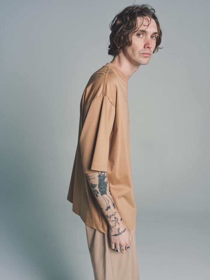 Latte Pocket T-Shirt