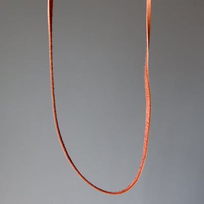 Leather Cord Necklace Oh Dear! Brown Deerskin
