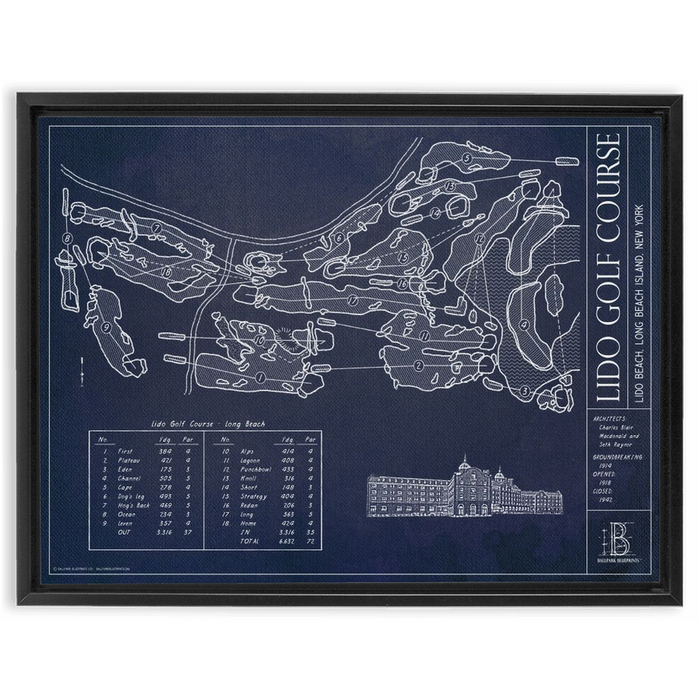 Framed Canvas - Large - Black