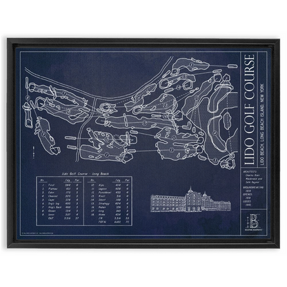 Framed Canvas - Large - Black
