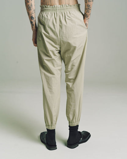 Light Green Nylon Tech Sweat Pants | Camiel Fortgens | DEPARTAMENTO
