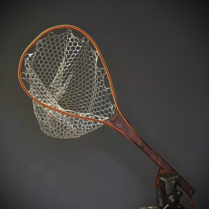 Little Dipper 12"x8" - Natural Fly Fishing Traditional Landing Net - Handcrafted & Made in USA
