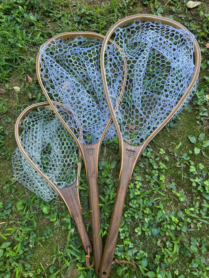Little Dipper 12"x8" - Natural Fly Fishing Traditional Landing Net - Handcrafted & Made in USA
