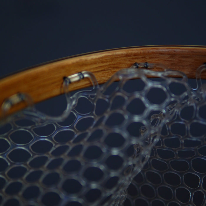 Little Dipper 12"x8" - Natural Fly Fishing Traditional Landing Net - Handcrafted & Made in USA