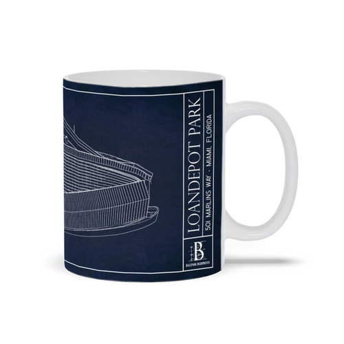 LoanDepot Park Ceramic Mugs