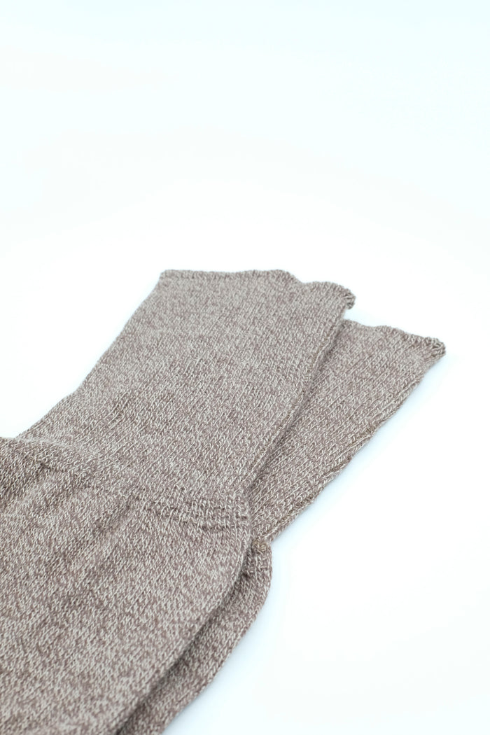 LOT.019 Brown Cotton Socks