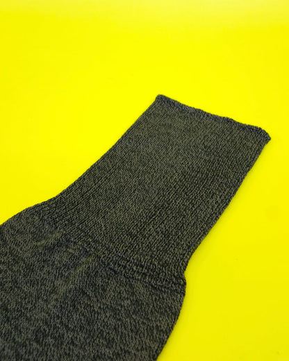 LOT.019 Charcoal Cotton Socks | Taiga Takahashi | DEPARTAMENTO
