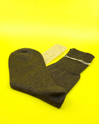 LOT.019 Dark Brown Cotton Socks | Taiga Takahashi | DEPARTAMENTO