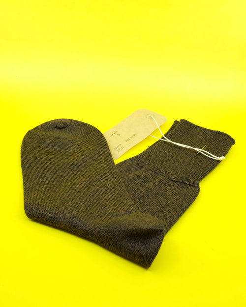 LOT.019 Dark Brown Cotton Socks | Taiga Takahashi | DEPARTAMENTO