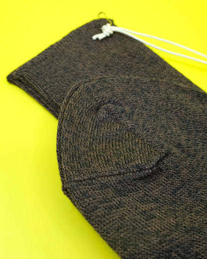 LOT.019 Dark Brown Cotton Socks | Taiga Takahashi | DEPARTAMENTO