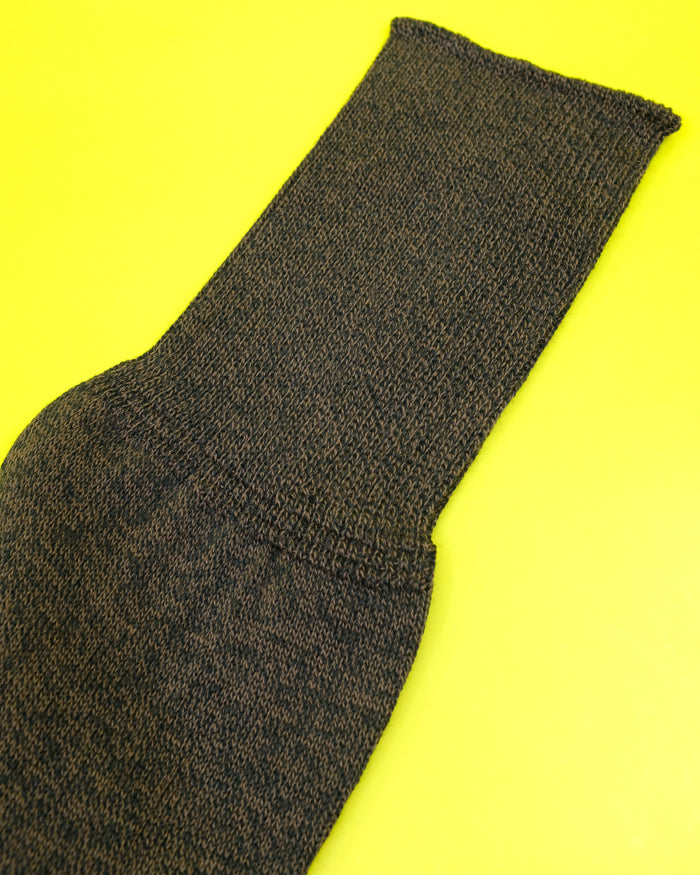 LOT.019 Dark Brown Cotton Socks | Taiga Takahashi | DEPARTAMENTO