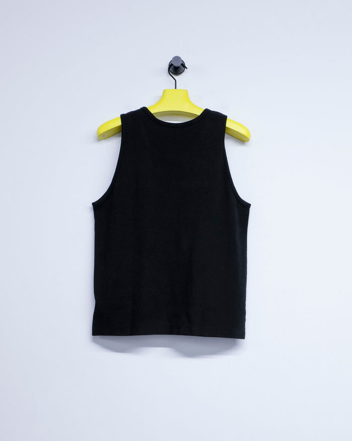 LWT0 Singlet Black Rib Tank | MAN-TLE | DEPARTAMENTO