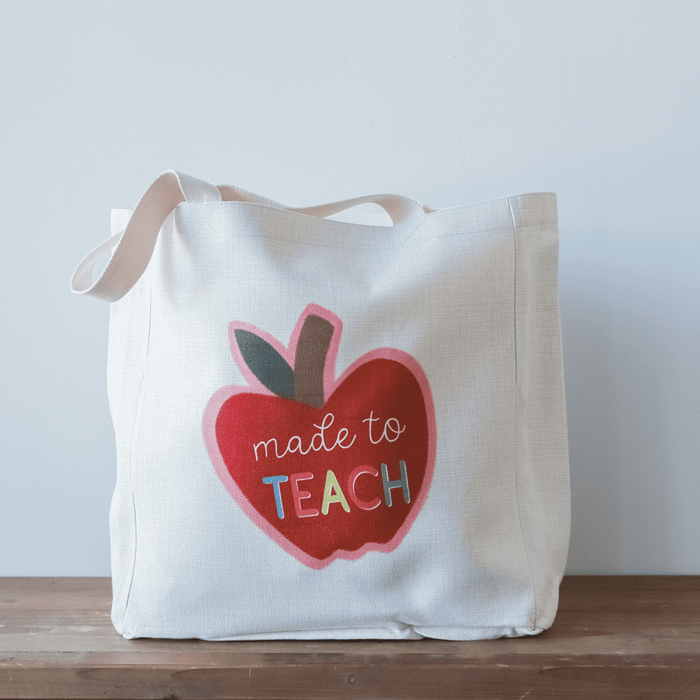 Made To Teach Tote Bag