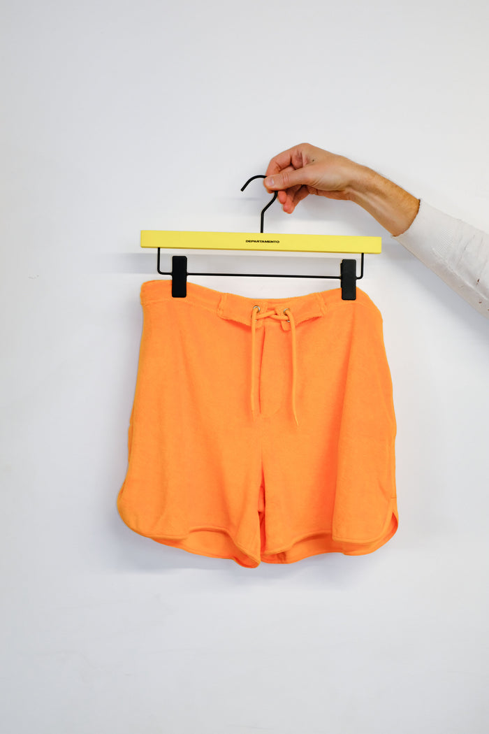 Mandarin Cotton Terry Drawstring Board Shorts | CMMN SWDN | DEPARTAMENTO