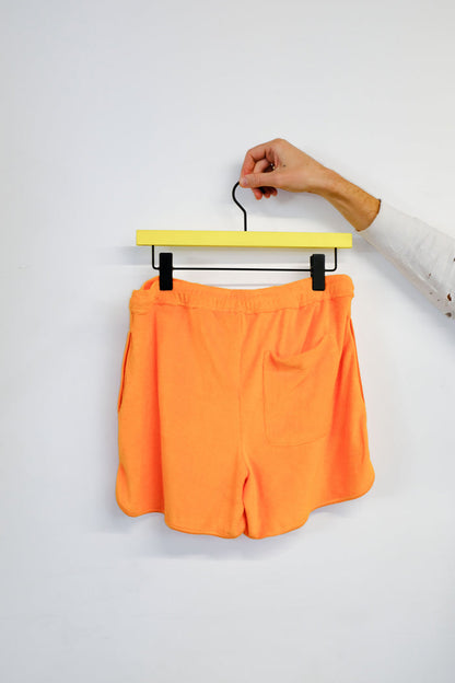 Mandarin Cotton Terry Drawstring Board Shorts | CMMN SWDN | DEPARTAMENTO