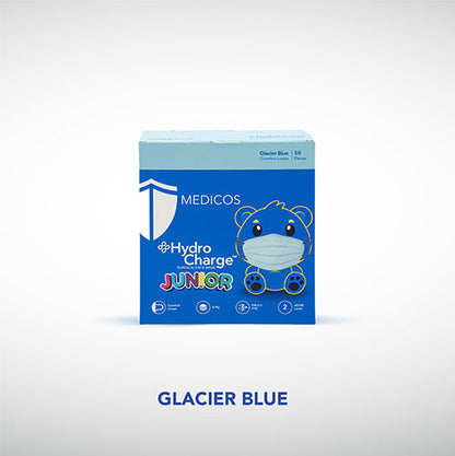 MEDICOS 4-ply HydroCharge™ Surgical Face Mask - Junior