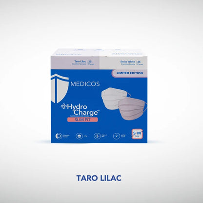 MEDICOS 4-ply HydroCharge™ Surgical Face Mask - Slim Fit