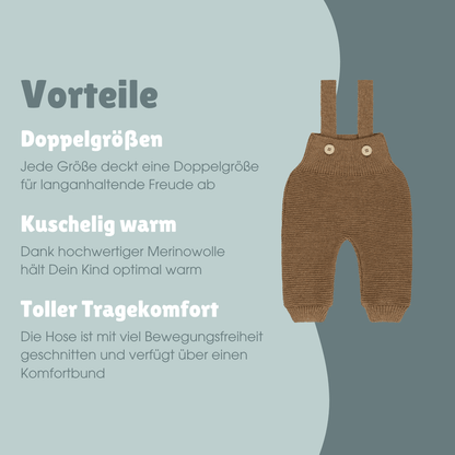 Merinowoll Strickhose | Essential Taupe