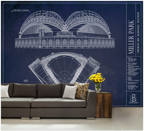 Miller Park Wall Mural
