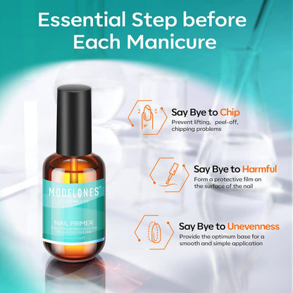 Free Acid-Free Nail Primer 15ml Gift MODELONES #