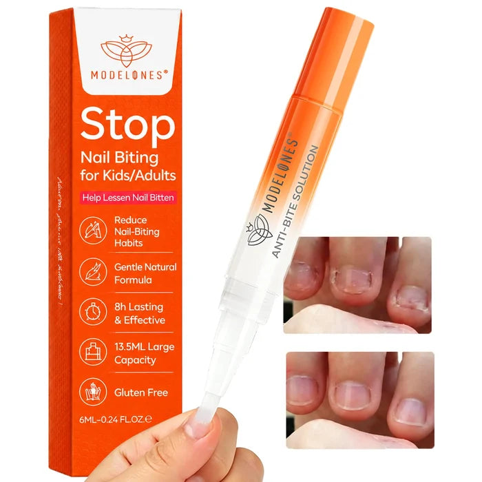 Modelones Nail Biting Prevention for Kids, Bitter Thumb Sucking Deterrent