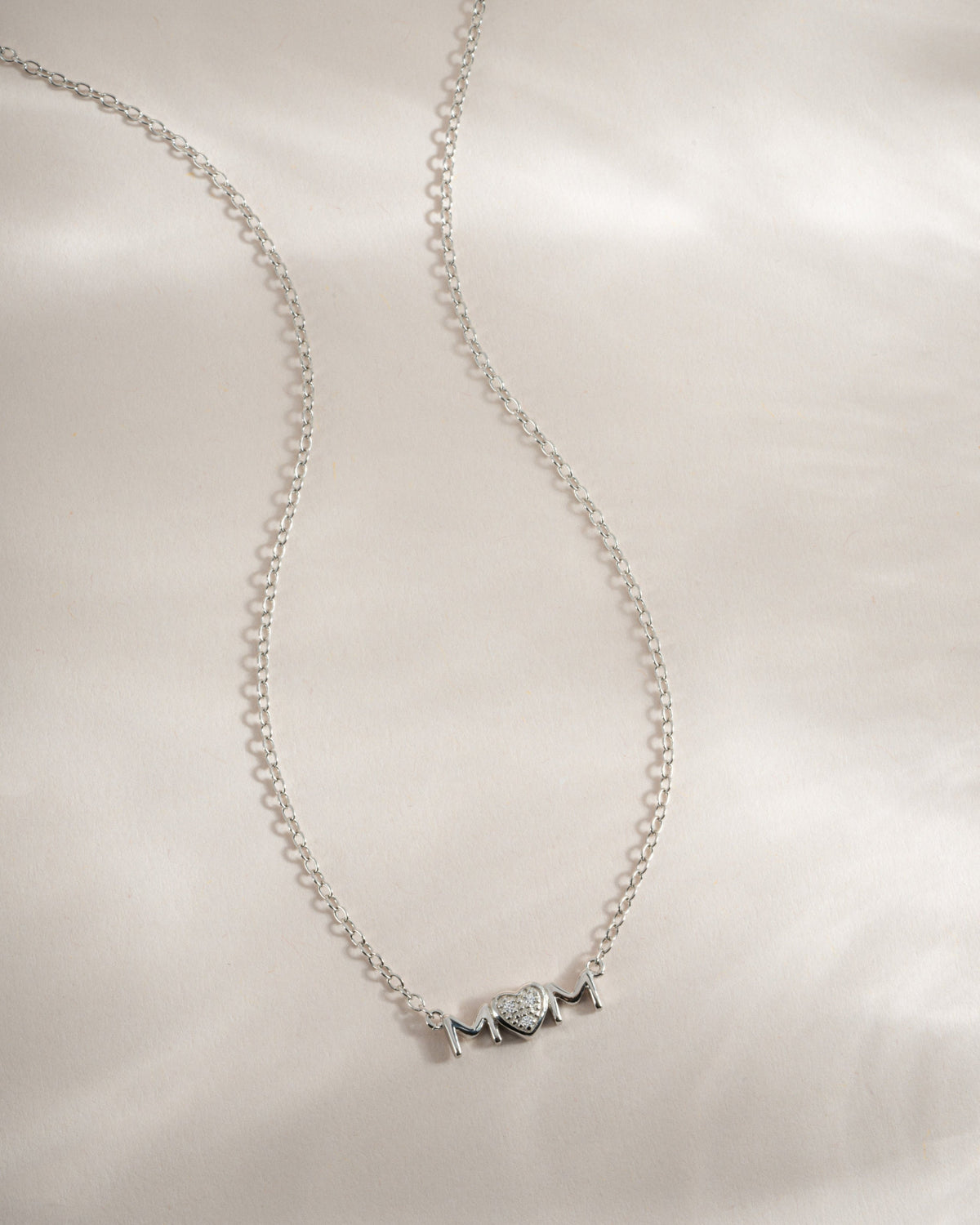 Mom Heart Necklace