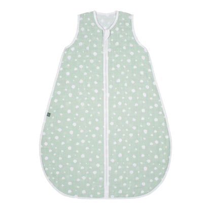 Musselin Schlafsack 0.5 TOG | Punkte Mint
