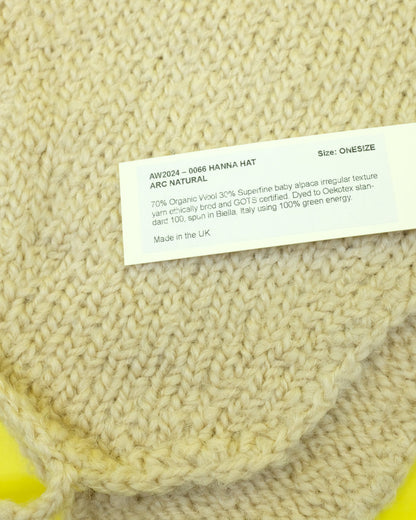 Natural Alpaca Wool Hanna Hat | SONO | DEPARTAMENTO