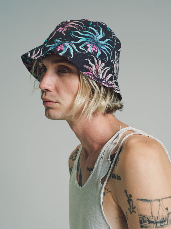 Night Palm Tencel Bucket Hat | Endless Joy | DEPARTAMENTO