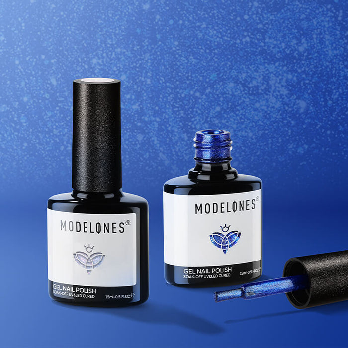 Night Song - 2 Shades Gel Nail Polish Duo 15ml Gel Polish Set MODELONES #