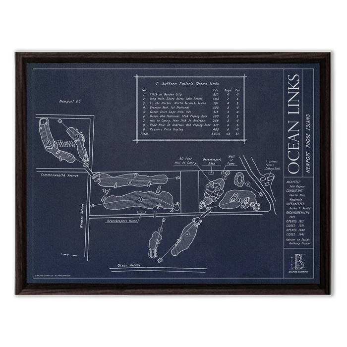 Framed Canvas - Small - Walnut