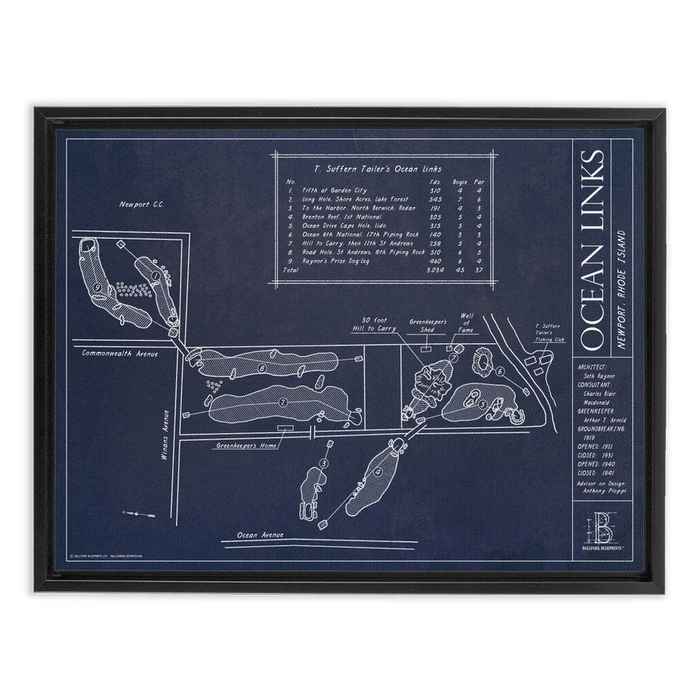 Framed Canvas - Small - Black