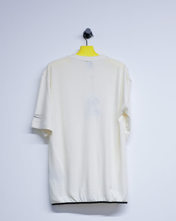 Off White Wool Incognito Short Sleeve | GR10K | DEPARTAMENTO