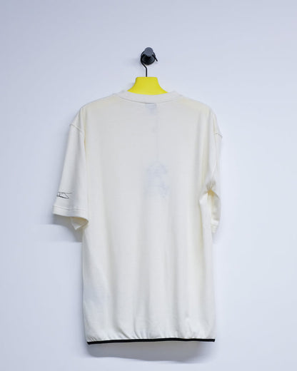 Off White Wool Incognito Short Sleeve | GR10K | DEPARTAMENTO