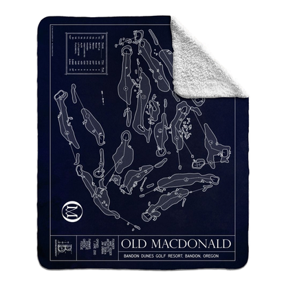 Old Macdonald - Fleece Blankets