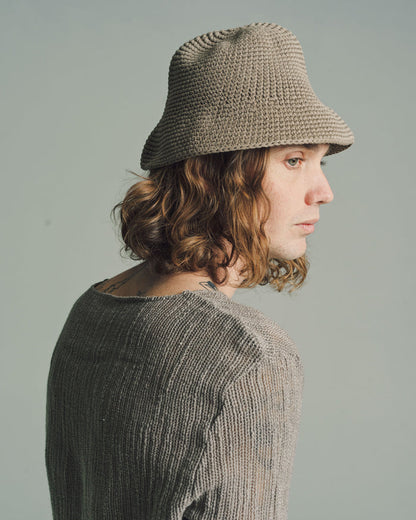 Olive Tousled Cotton Tom Tom Hat | Our Legacy | DEPARTAMENTO