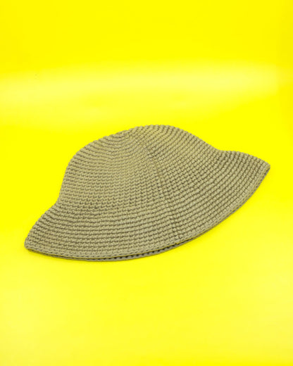 Olive Tousled Cotton Tom Tom Hat | Our Legacy | DEPARTAMENTO