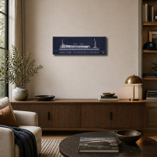 Oracle Park Panoramic Canvas