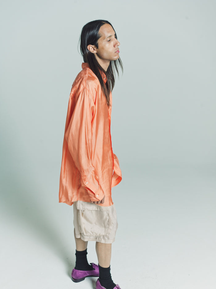Orange Lining Easy Pocket Shirt