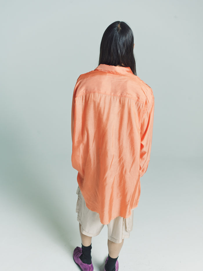 Orange Lining Easy Pocket Shirt