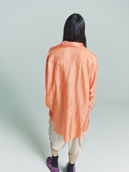 Orange Lining Easy Pocket Shirt