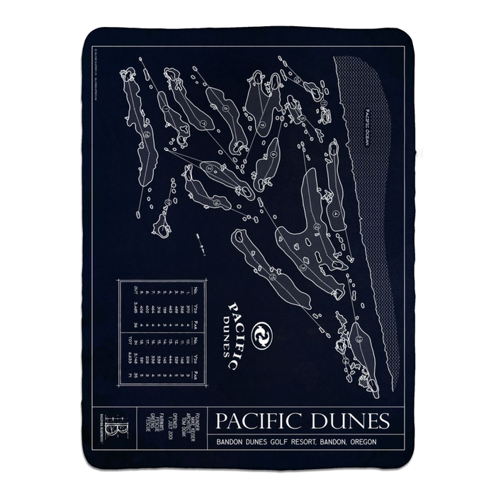 Pacific Dunes - Fleece Blankets