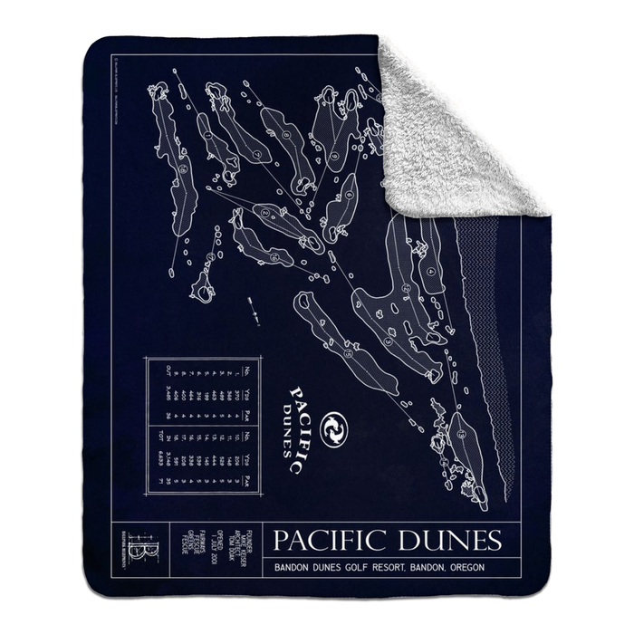 Pacific Dunes - Fleece Blankets