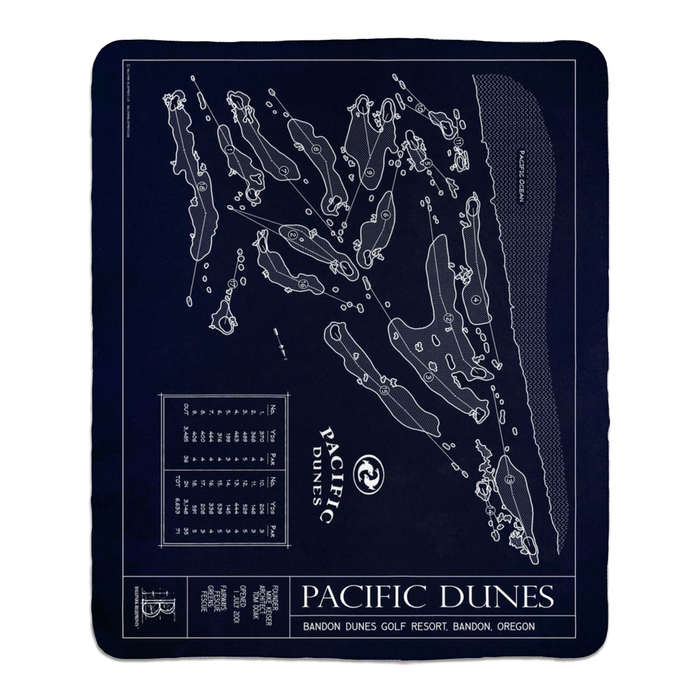 Pacific Dunes - Fleece Blankets