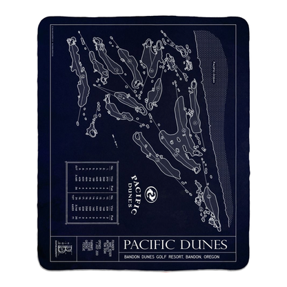 Pacific Dunes - Fleece Blankets