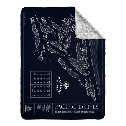 Pacific Dunes - Fleece Blankets