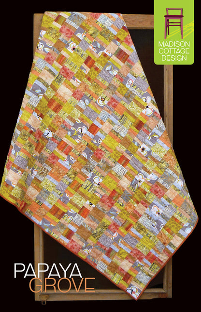 Papaya Grove Quilt Pattern by Madison Cottage Design