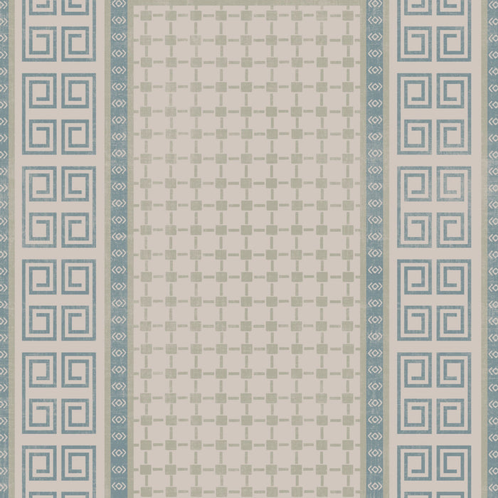 Paros Silky Soft Washable Doormat 60x90cm Ocean
